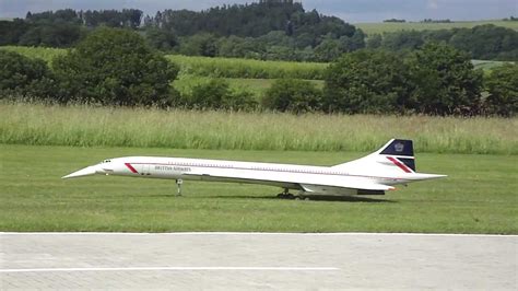 british airways concorde model airplane