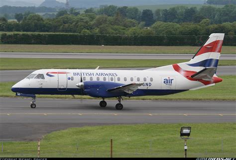 british airways saab 340