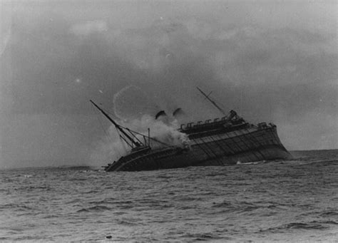 british cargo ship sinking