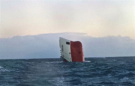 british cargo ship sinks