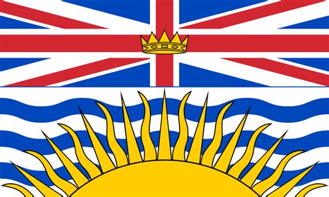 british columbia flag to color