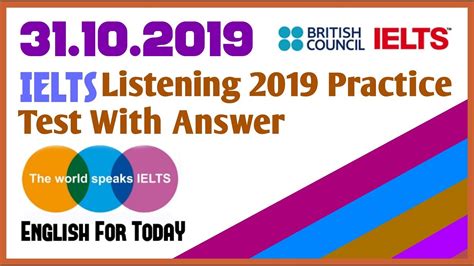 british council ielts listening practice test