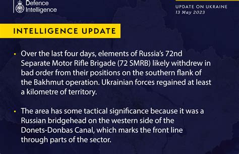 british defense ministry ukraine update