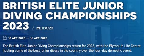 british diving junior elites 2023