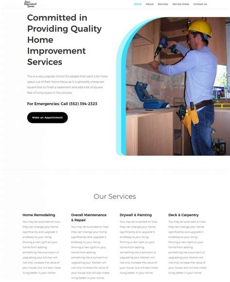 british gas home improvement website page