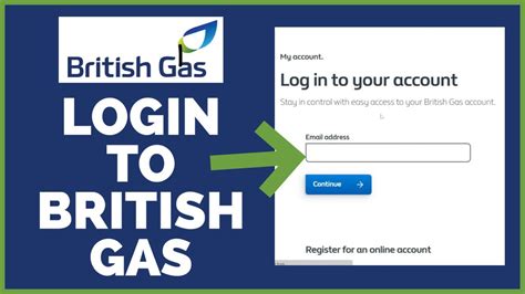 british gas homepage login