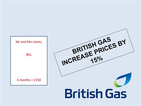 british gas increase in price