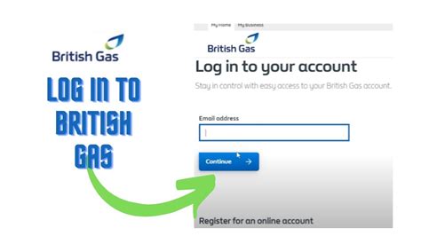 british gas website login