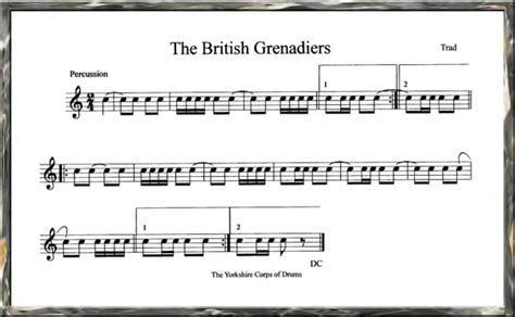 British Grenadiers Drum