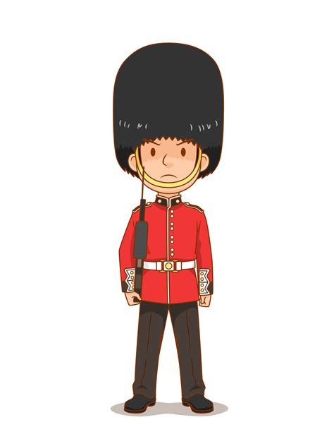 British Guard Cartoon