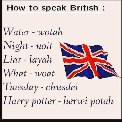 british in british accent