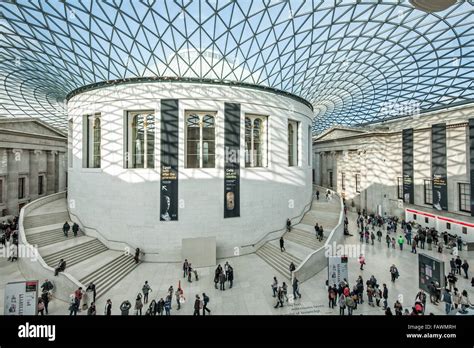british museum roof structure