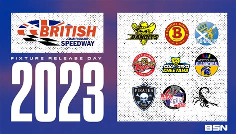 british speedway fixtures 2023