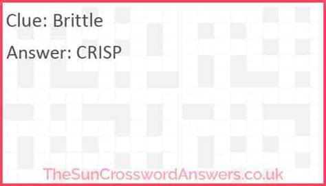 Brittle Flatbread Crossword Clue