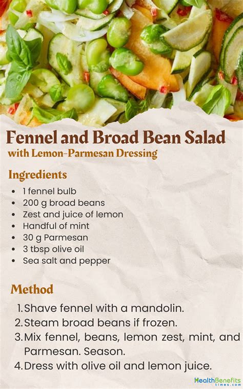 Broad Bean Salad Dressing