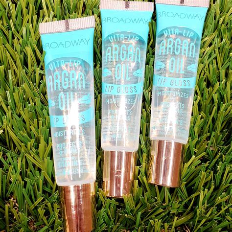 broadway lip gloss argan oil