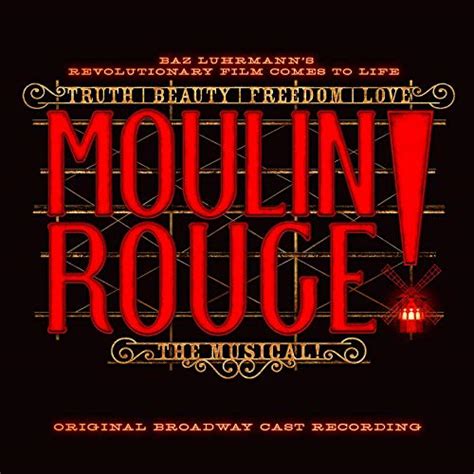 broadway musical moulin rouge soundtrack