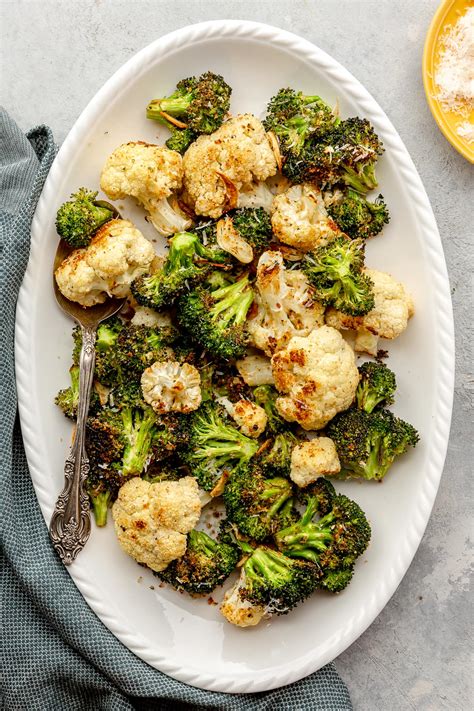 Broccoli and Cauliflower