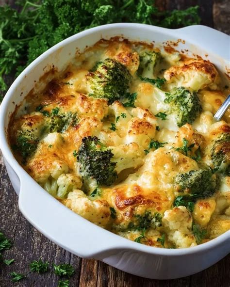 Broccoli And Cauliflower Bake Bbc