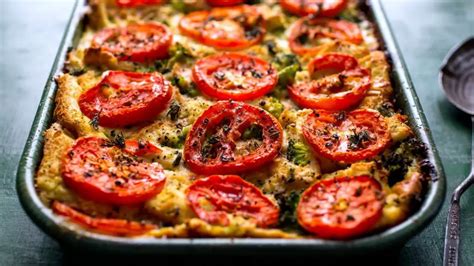 Broccoli Cheddar Bread Pudding