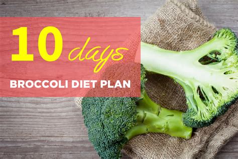 broccoli diet plan