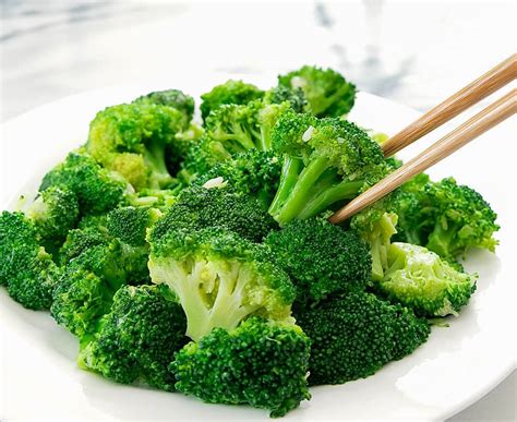 Broccoli on a plate