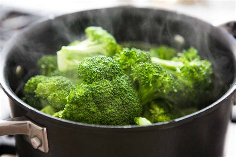 Broccoli Steaming
