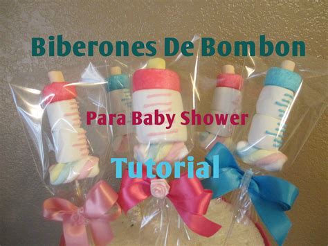 Brochetas De Bombón Para Baby Shower