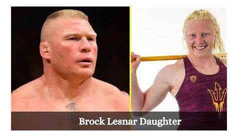 Brock Lesnar's look-a-like daughter, Mya, is an athletic beast just