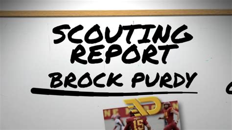 brock purdy scout report
