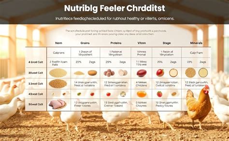 Broiler Chicken Feed Nutrients