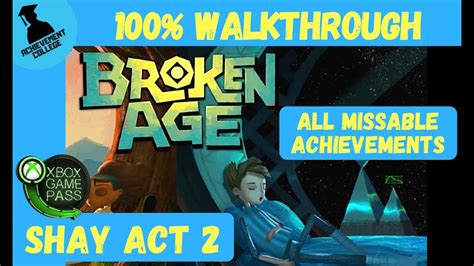 Broken Age Shay Walkthrough