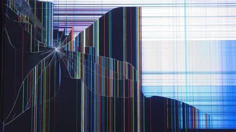 Fake Broken LCD Screen for Laptop Background (15 of 49 Pics) HD