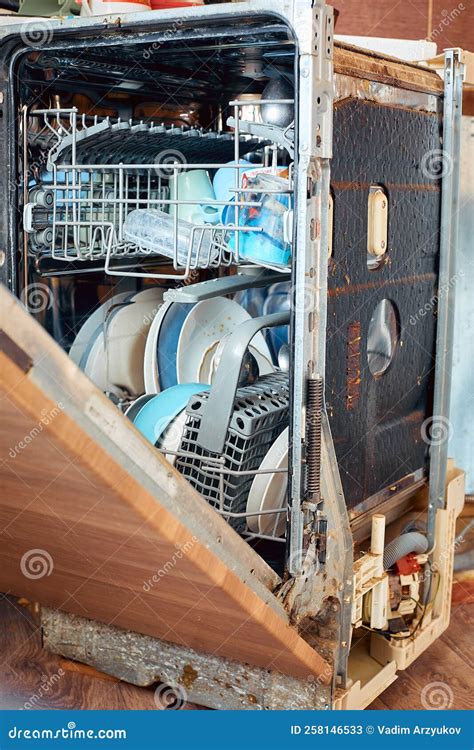 Broken Dishwasher Disposal