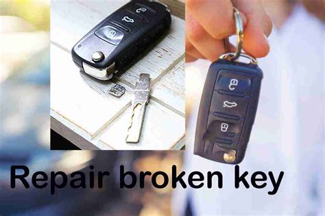 broken key repair