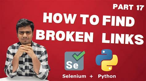 Broken Links In Selenium Python