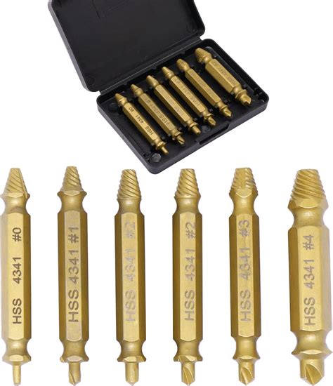 Broken Screw Extractor Set