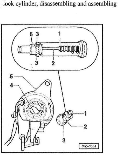 Broken Trunk Lock Cylinder