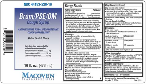 Understanding Bromphen PSE DM: Uses, Side Effects, and Precautions