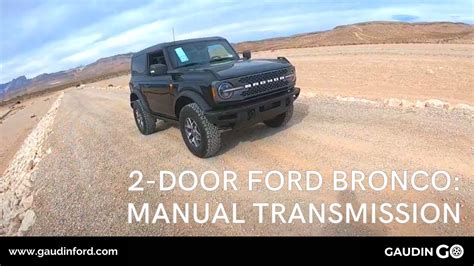 Bronco Manual Vs Automatic Reddit