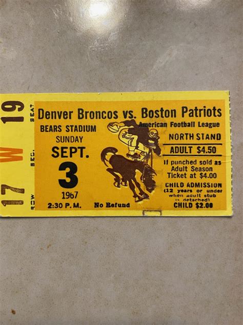 broncos home game tickets