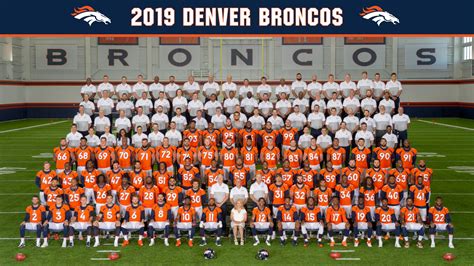 broncos roster 2019