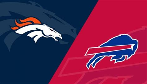 broncos vs bills betting line