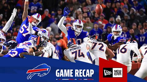 broncos vs bills live score