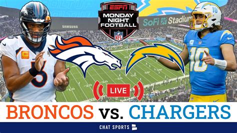 broncos vs chargers online