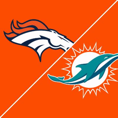 broncos vs dolphins stats