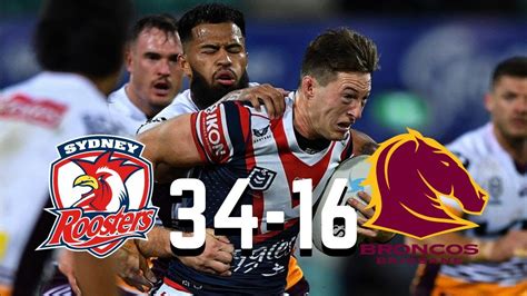 broncos vs roosters 2022