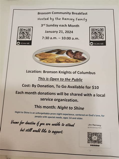 Bronson Mi Breakfast