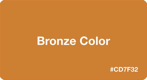 Bronze Color In Excel