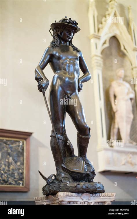 bronze david statue